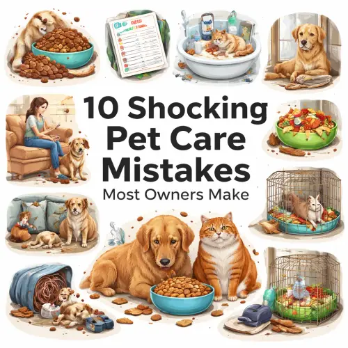 common pet care mistakes