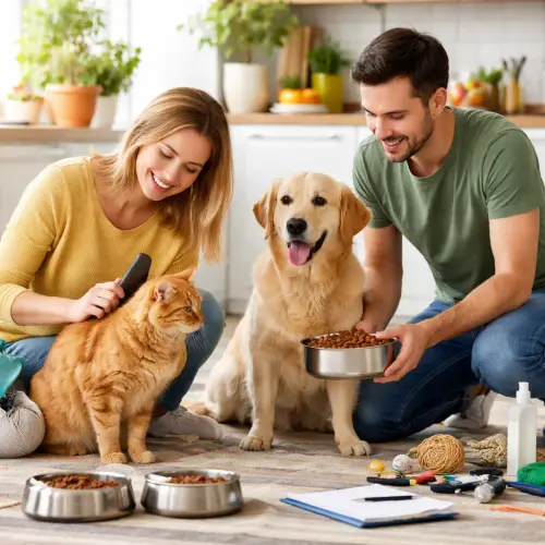 Daily Habits of Responsible Pet Owners, how to take care of a pet every day, daily pet care routine for dogs and cats