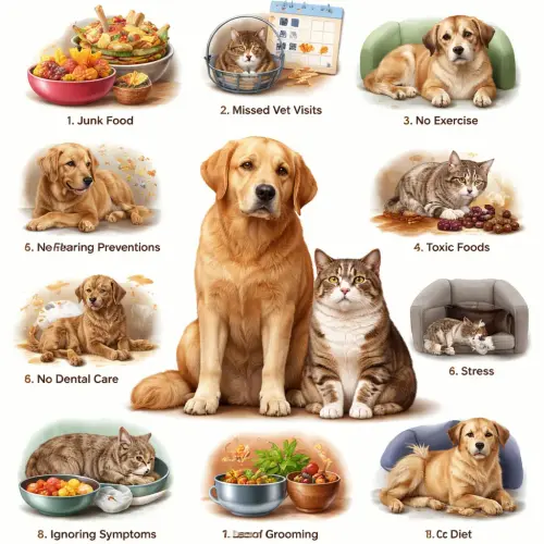 Mistakes That Could Shorten Your Pet’s Life