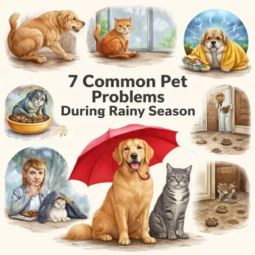 Pet Problems During Rainy Season