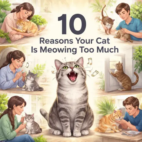 Reasons Your Cat Is Meowing Too Much