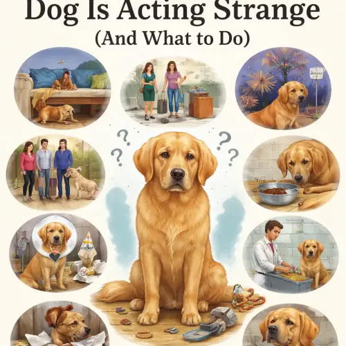 Reasons Your Dog Is Acting Strange