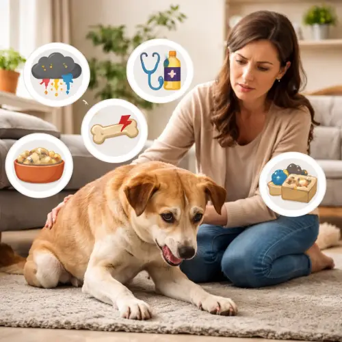 Reasons Your Dog Is Acting Strange, why is my dog acting strange all of a sudden, what causes sudden behavior changes in dogs