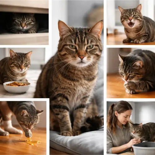 signs your cat is in pain, warning signs your cat might be in pain, how to tell if my cat is in pain