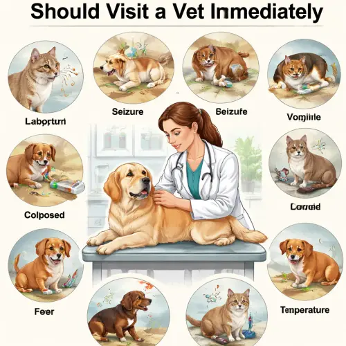 Symptoms That Mean You Should Visit a Vet Immediately
