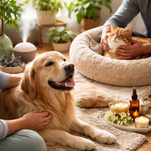 Ways to Calm an Anxious Pet at Home, how to calm an anxious pet at home, signs of pet anxiety