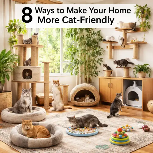 Ways to Make Your Home More Cat-Friendly